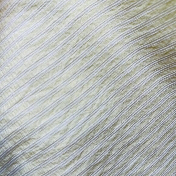 Club Monaco Ivory Tie Waist Trousers & Matching Ruffled String Tie Top - Picture 8 of 8